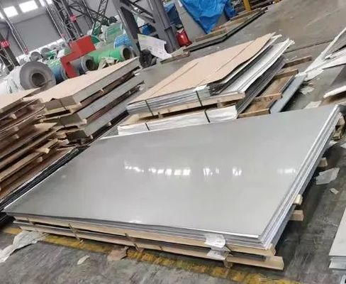 High Strength 446 441 Grade 400 Series Stainless Steel Plate Sheet 55mm Thickness Silver Polished Mirror Surface Plate