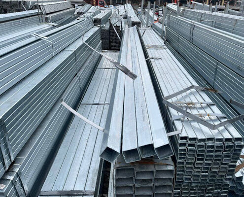 Galvanized Steel Pipe Thickness 1mm to 12mm ASTM JIS Q235 S235jr S355j2 Round Square Welded Seamless Carbon Stainless Steel