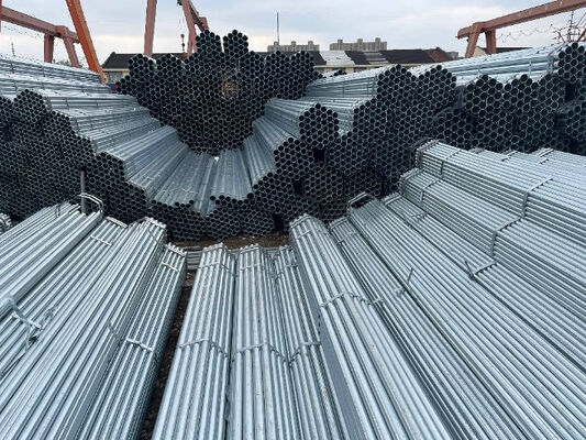 Galvanized Steel Pipe Thickness 1mm to 12mm ASTM JIS Q235 S235jr S355j2 Round Square Welded Seamless Carbon Stainless Steel