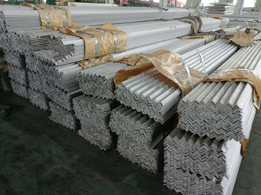 Hot Rolled Stainless Steel Angle Bar with 201 304 321 316ti 316L 314h 310S 2507 Materials and 2b Ba No.1 No.4 4K 8K Mirror Finish