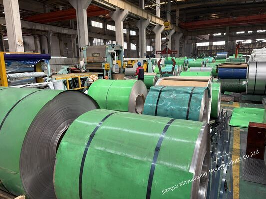 PVC Protection Stainless Steel 201 304 316 409 Plate Sheet Coil Strip 316 409 Stainless Steel Coil 201 Ss 304