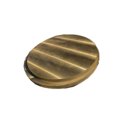 Zinc CuZn20 C18150 Thick Copper Plate Naval Brass Sheet CW503L 100MM